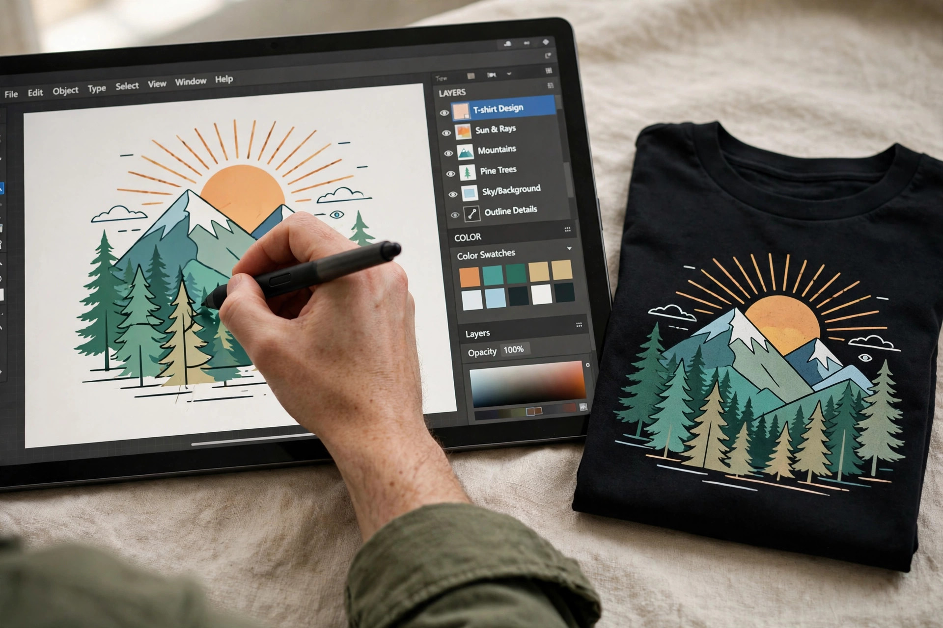 Graphic Design and Vector Artwork Setup